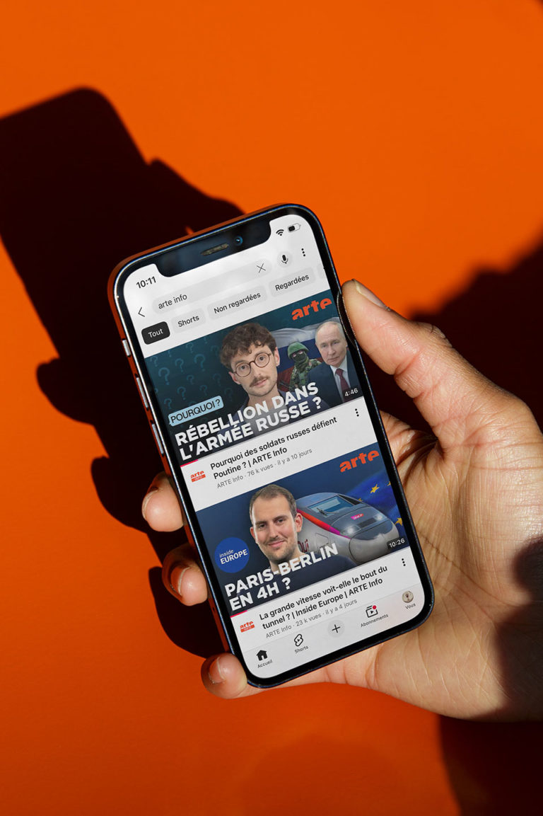 YouTube X ARTE Info